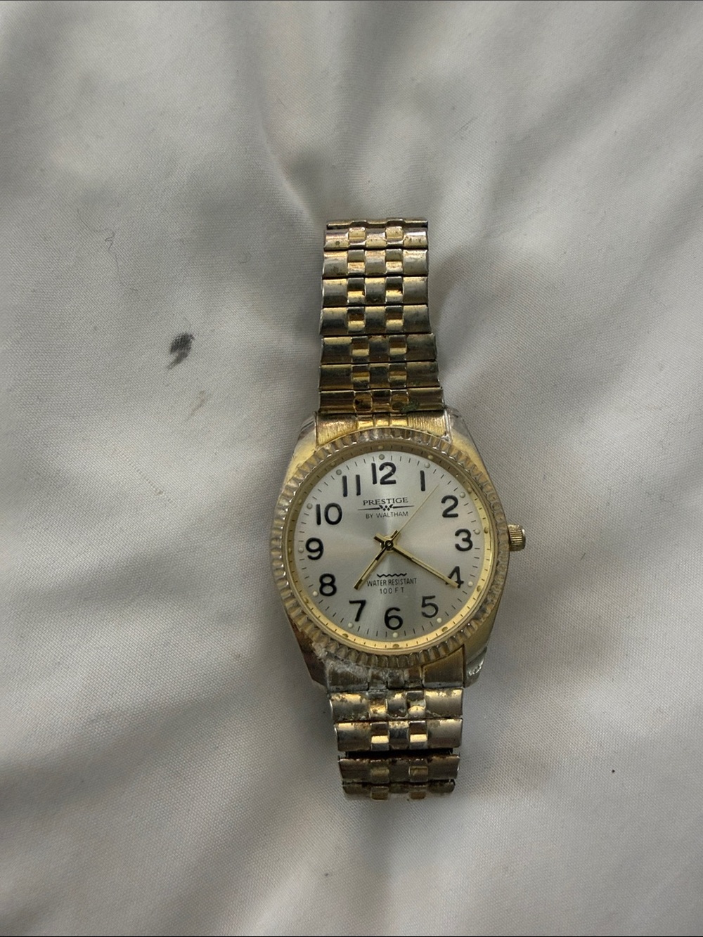 Prestige by Waltham Gold-Tone Men's Watch Vintage